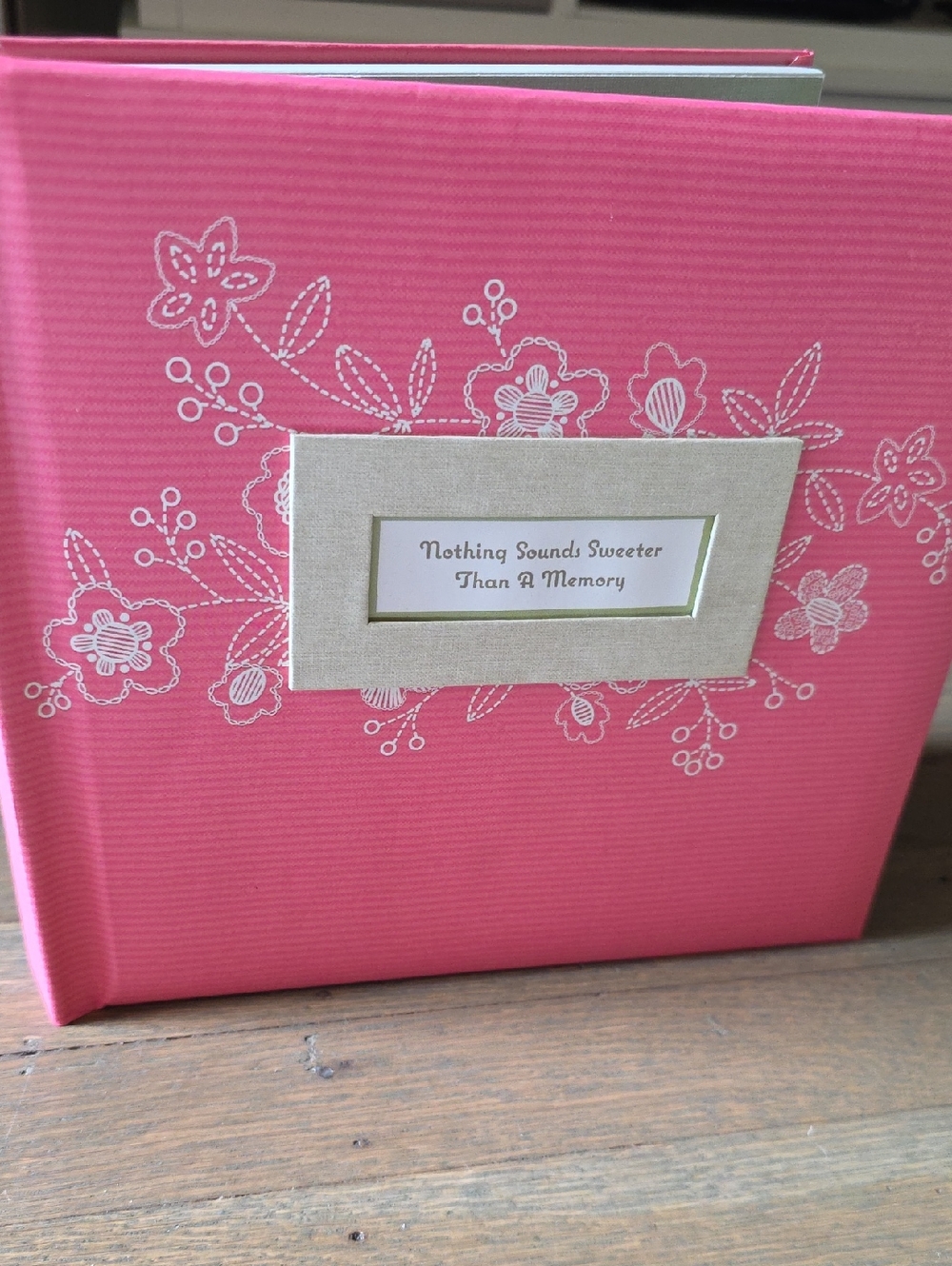 Hallmark Recordable Photo Album Pink Floral